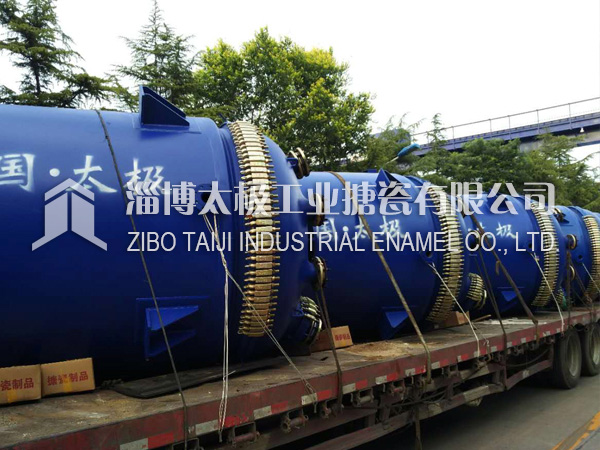 維修搪瓷反應罐爆瓷的方法