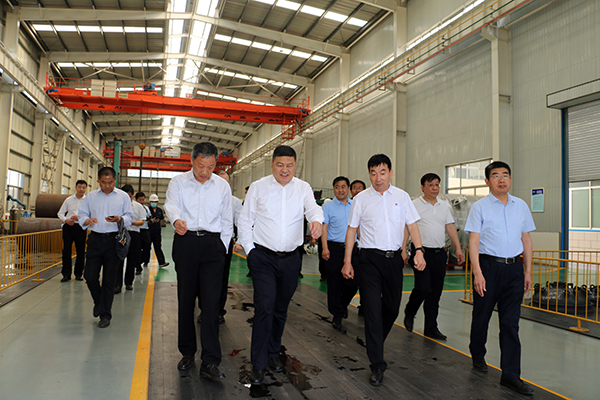 淄博市市委領(lǐng)導(dǎo)一行十余人來太極考察指導(dǎo)工作 淄博市市委領(lǐng)導(dǎo)一行十余人來太極考察指導(dǎo)工作