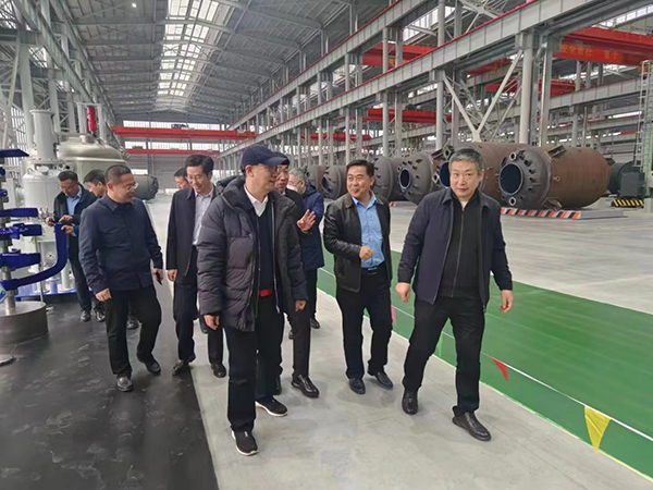 山東省生態(tài)環(huán)境廳參觀太極并對太極公司的環(huán)境保護(hù)表示認(rèn)可 山東省生態(tài)環(huán)境廳參觀太極并對太極公司的環(huán)境保護(hù)表示認(rèn)可